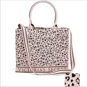 SOLD Victorias’s Secret Pink Leopard Tote